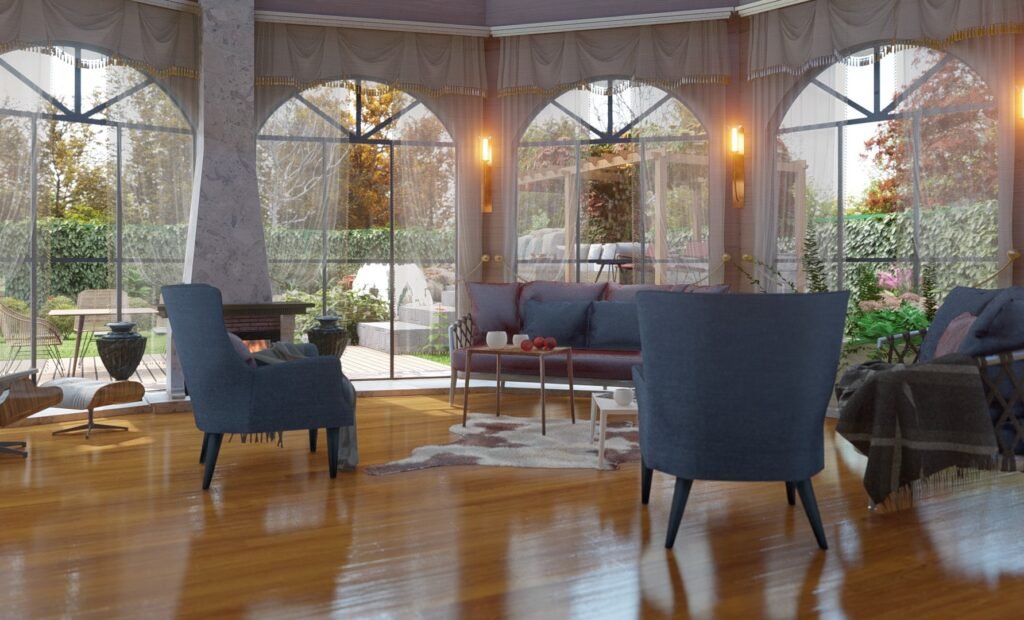 Çelik ve Prefabrik Yapı Tasarımları kis bahcesi ic tasarimi