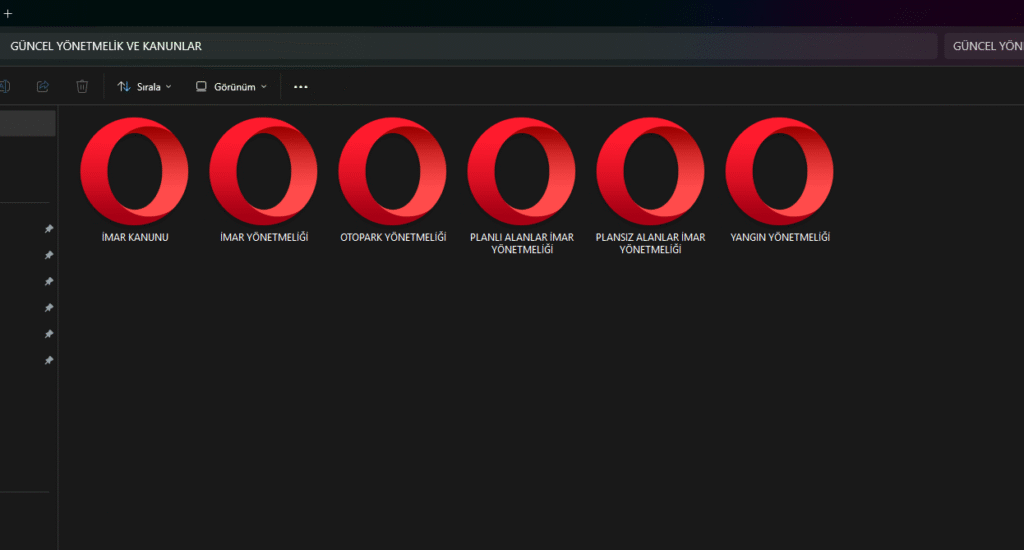 imar kanunun planlı alanlar imar yönetmeliği otopark yönetmeliği  yangın yönetmeliği gibi kanun ve yönetmelikler