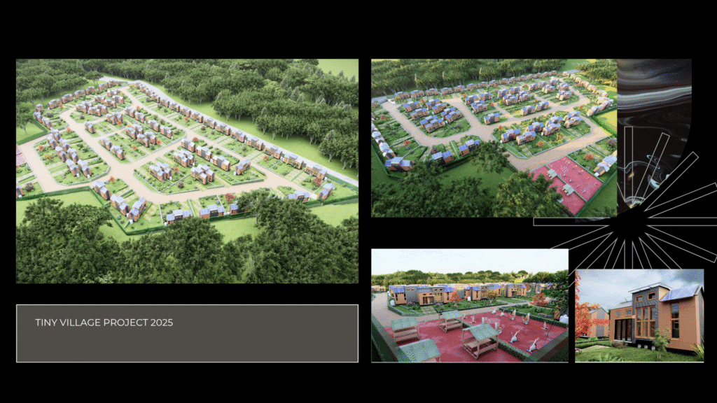 (Tiny Village Project 2025) "Tiny Village Projesi 2025. Modern 